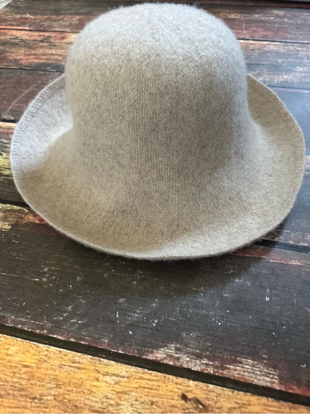 Universal Thread Wool Blend Bucket Hat Oatmeal Neutral